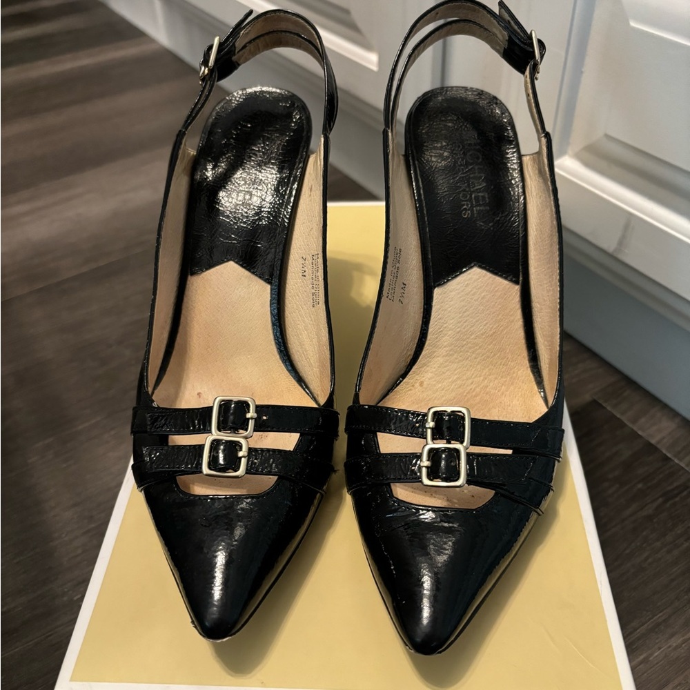 Michael Michael Kors Leather Pumps, 7.5 - Picture 2 of 5